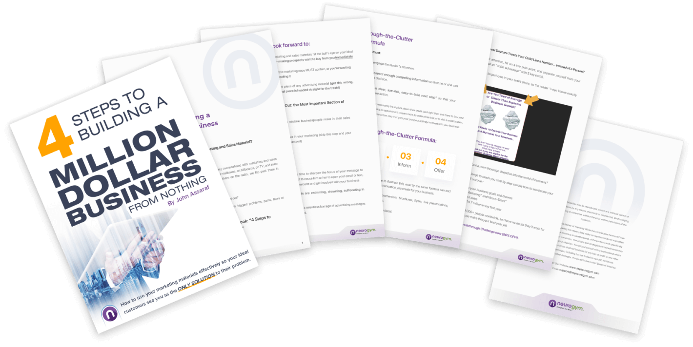 4 Steps to Building a Million Dollar Business From Nothing